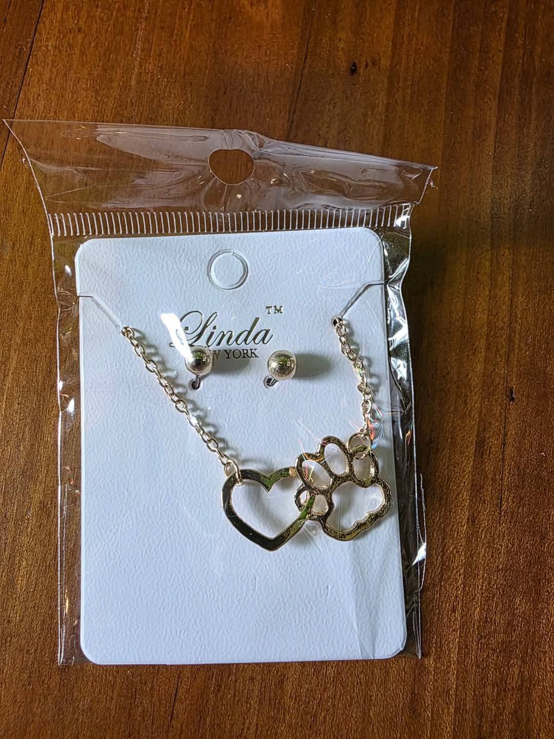 Paw Print Necklace