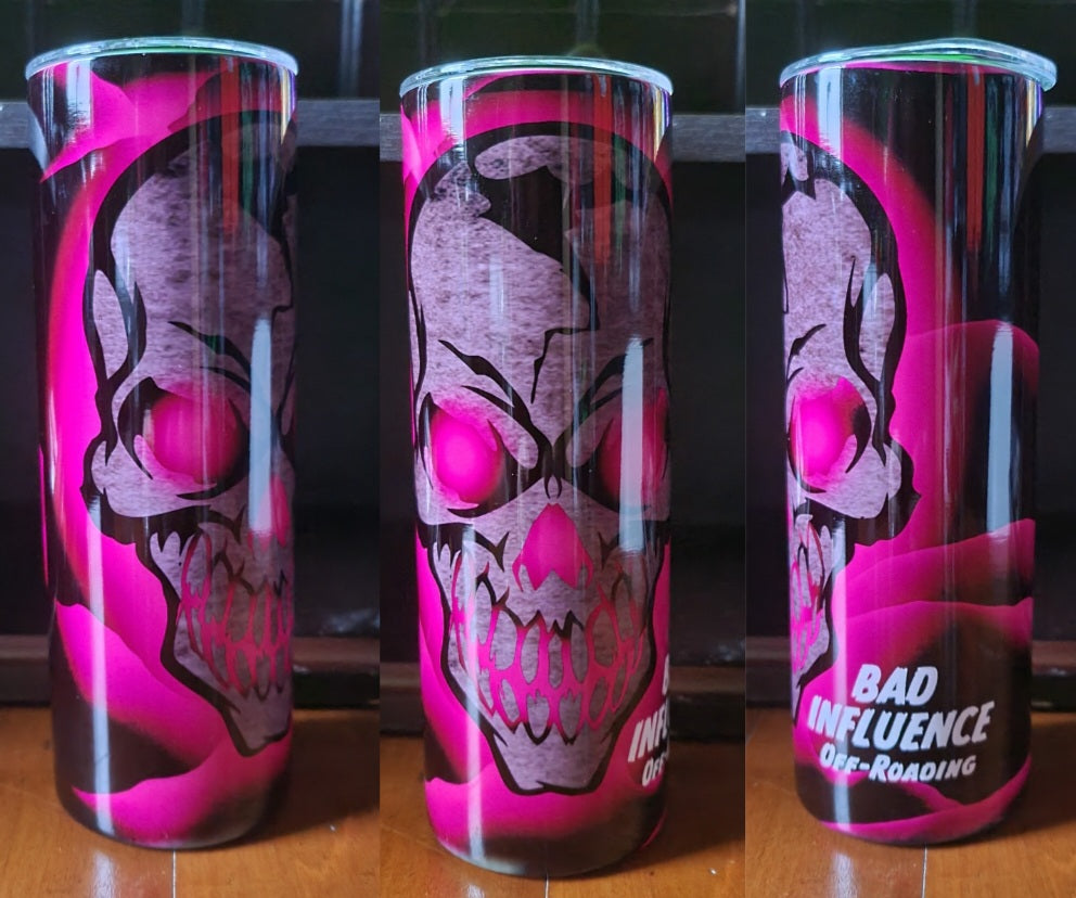 Bad Influence Pink Logo