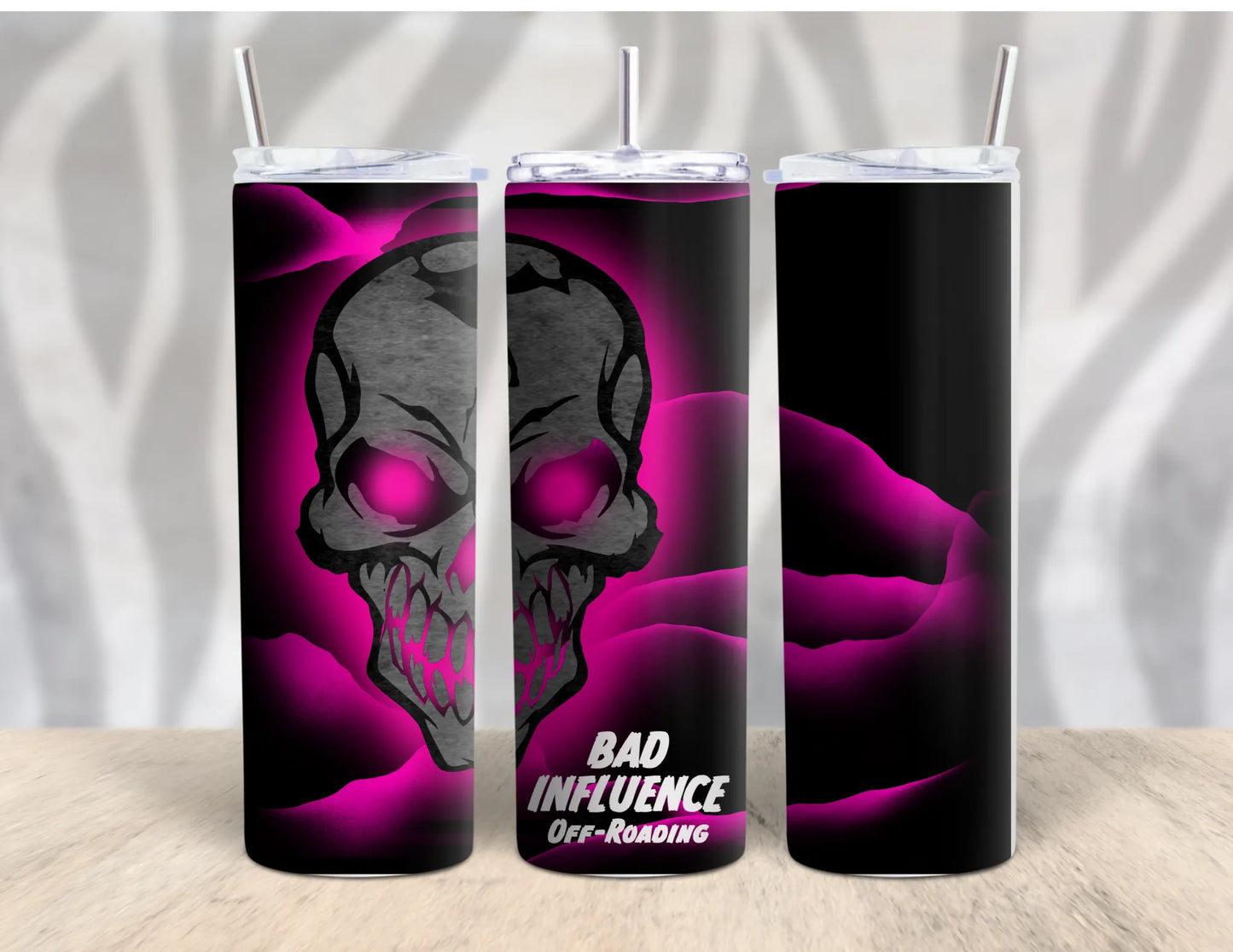 Bad Influence Pink Logo