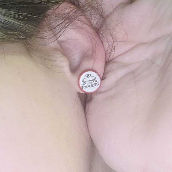 Jeep Stud Earrings