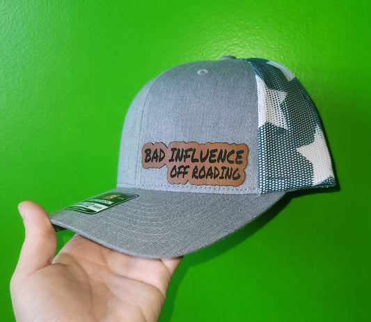 Bad Influence Logo (USA Flag) Hat