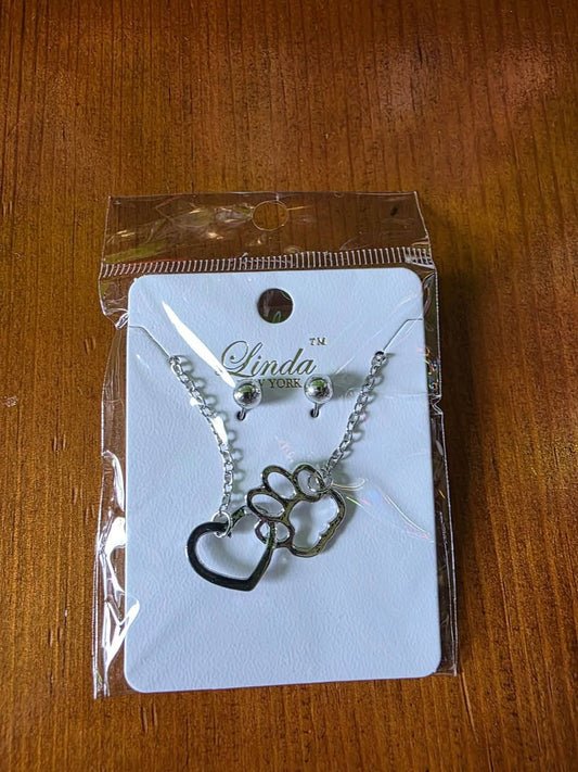 Paw Print Necklace