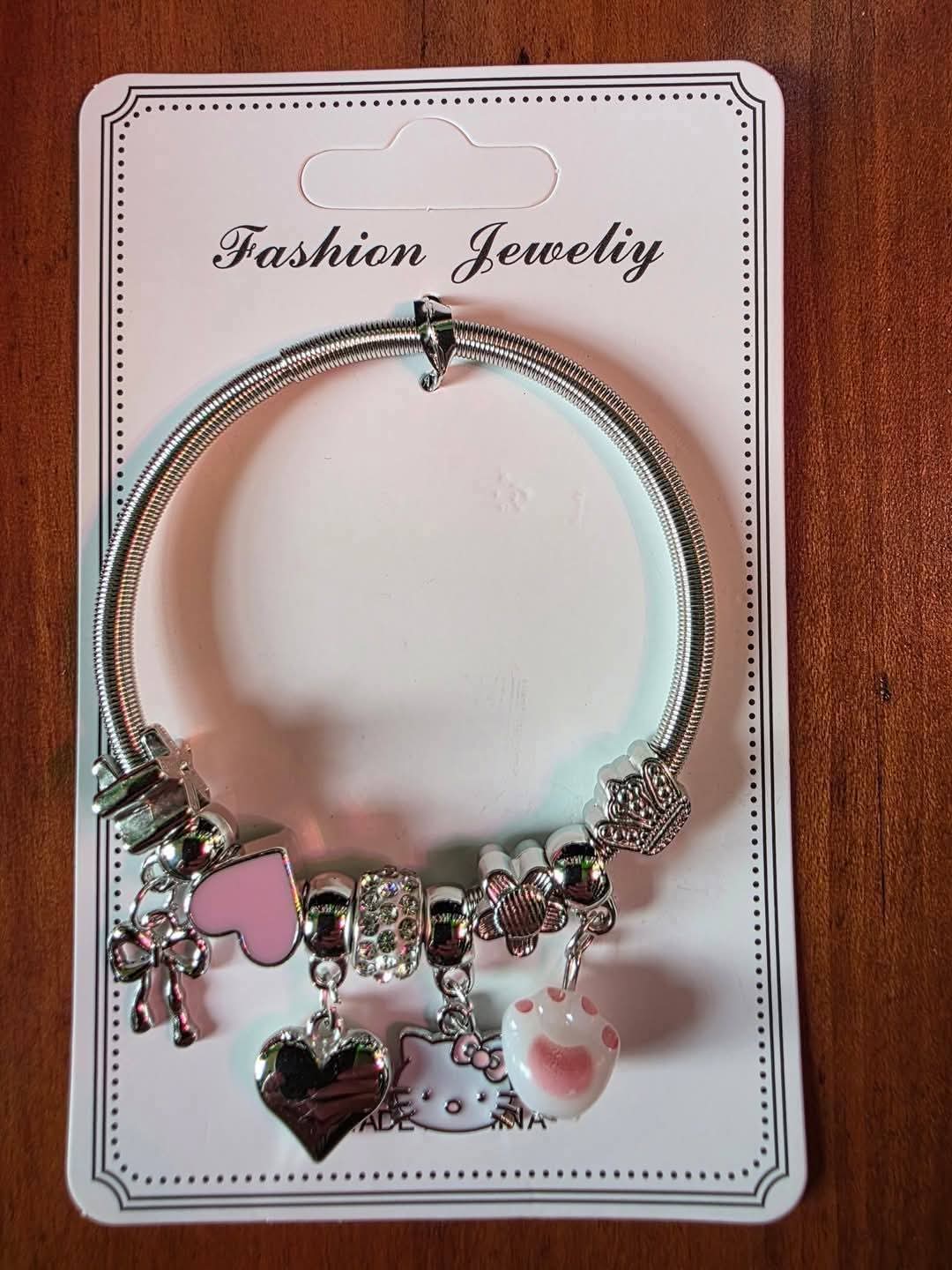 Cute Kitty Charm Bracelets